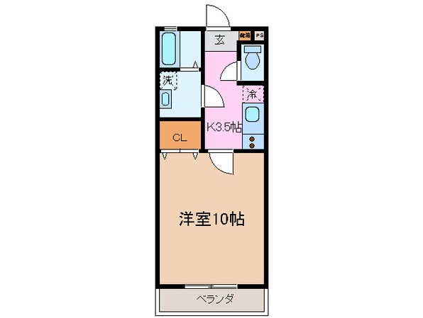 川合高岡駅 徒歩43分 1階の物件間取画像